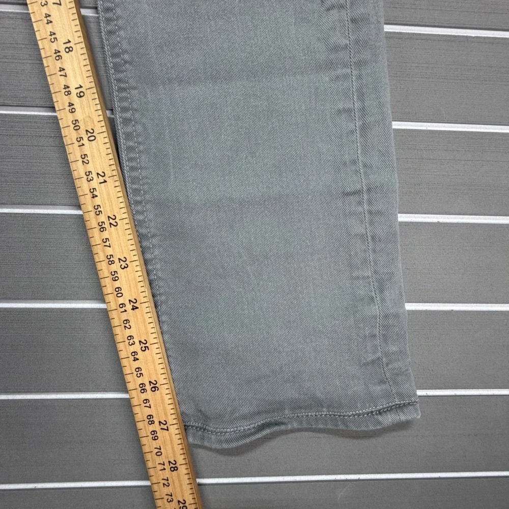 Outpost Makers Slim Straight Grey Jeans Mens 30x32 Stretch Denim Pants‎